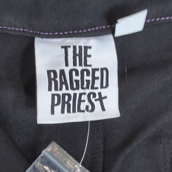 The Ragged Priest The Drop Out Wide Leg Chains Pants Sz 12 NWT - Picture 4 of 12